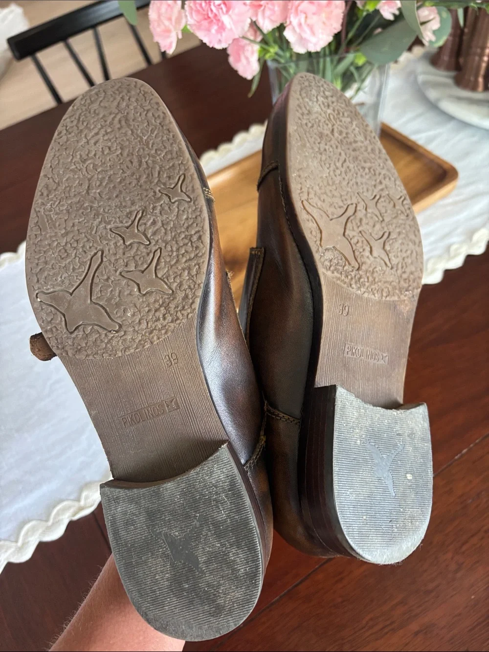 Pikolinos  Double Monk Strap Oxford shoes in Size 39 - US 8.5  excellent conditi